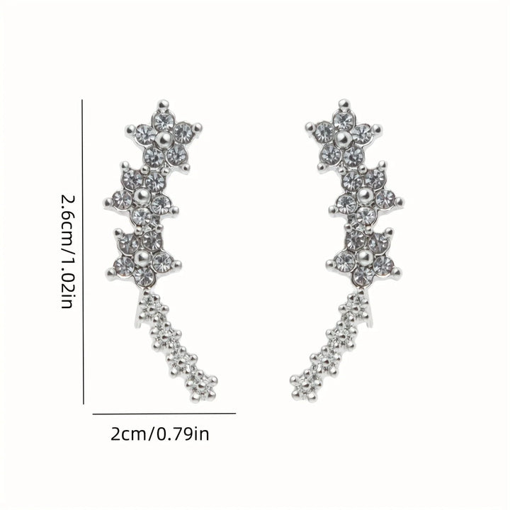 Paige™ | Floral Cluster Ear Cuffs