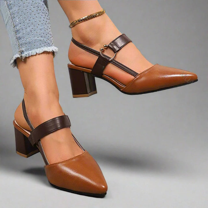 Ivy™ | Cushioned Slingback Block Heels