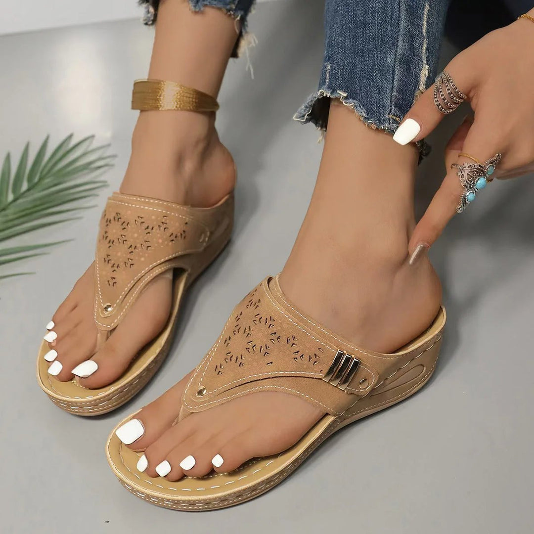 AeroVibe™ | Wedge Heel Support Sandals