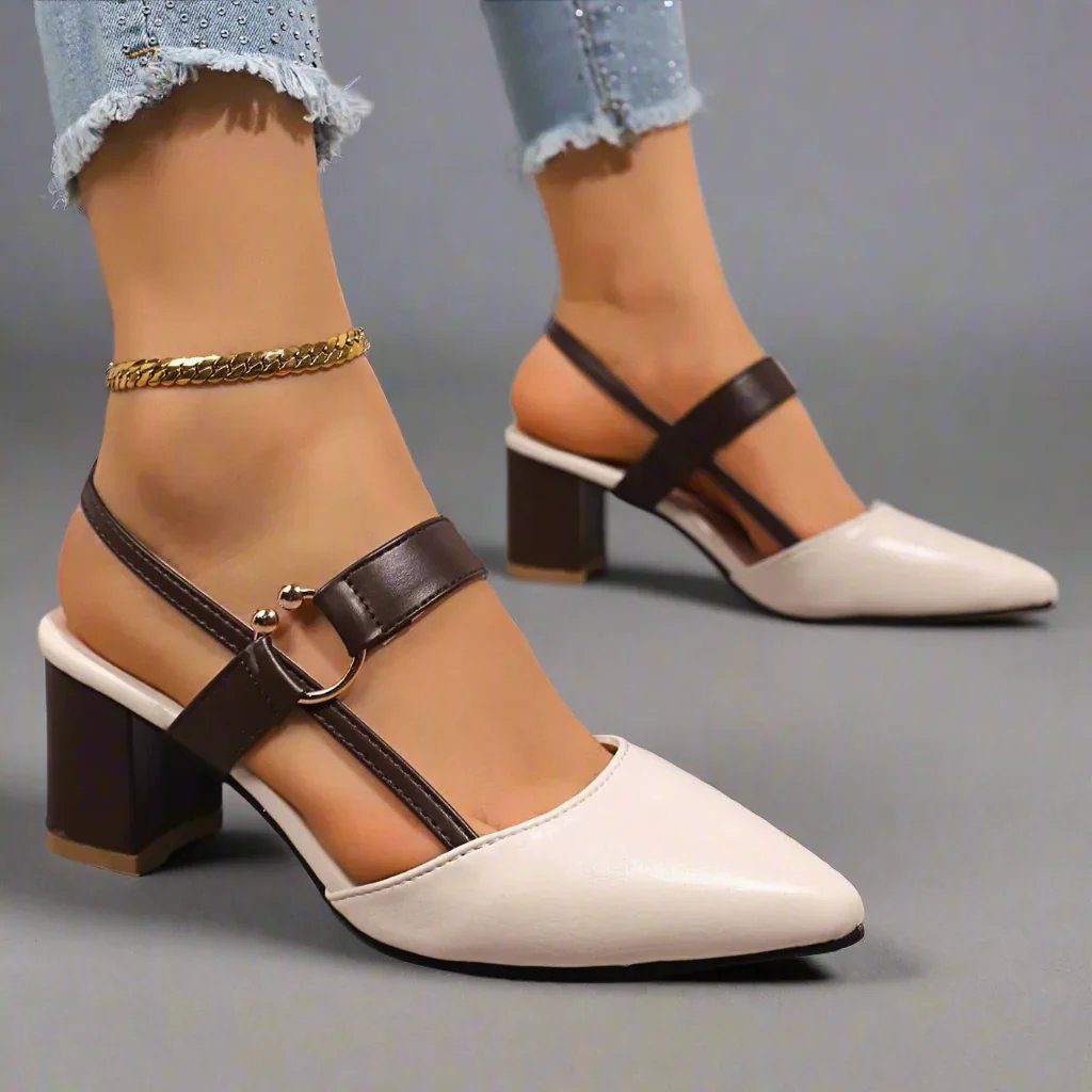 Ivy™ | Cushioned Slingback Block Heels